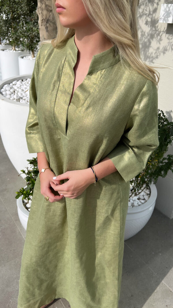JOHANNESSEN Shine Grøn Kaftan - Image 2