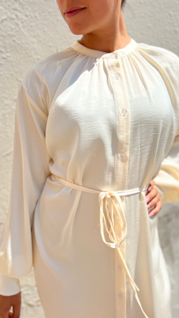 Helene Beige Kjole - Image 2
