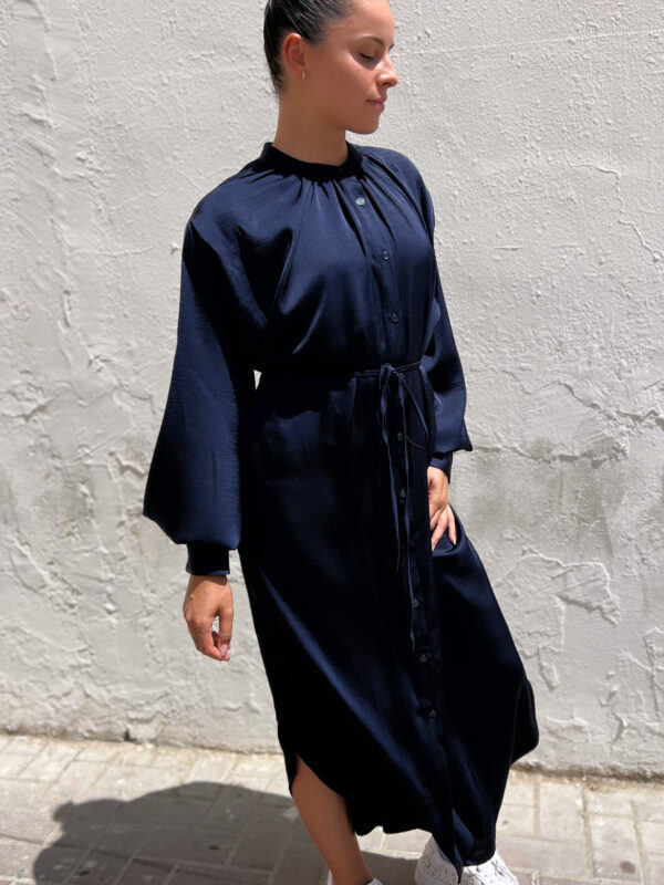 Helene Midnight Blue Kjole