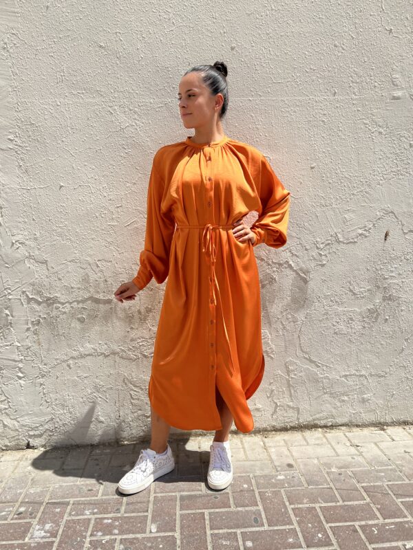 Helene Orange Kjole