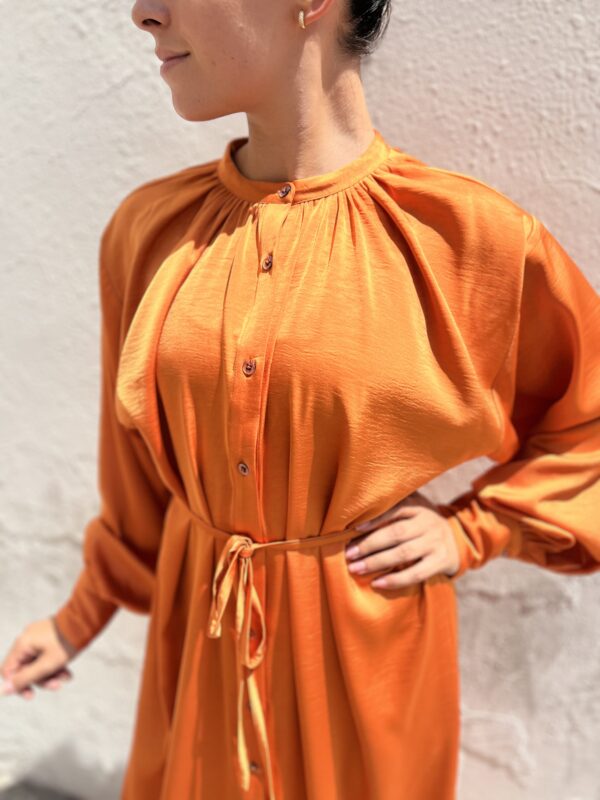 Helene Orange Kjole