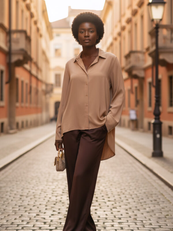 Alberte Jakke Golden Rose Kort