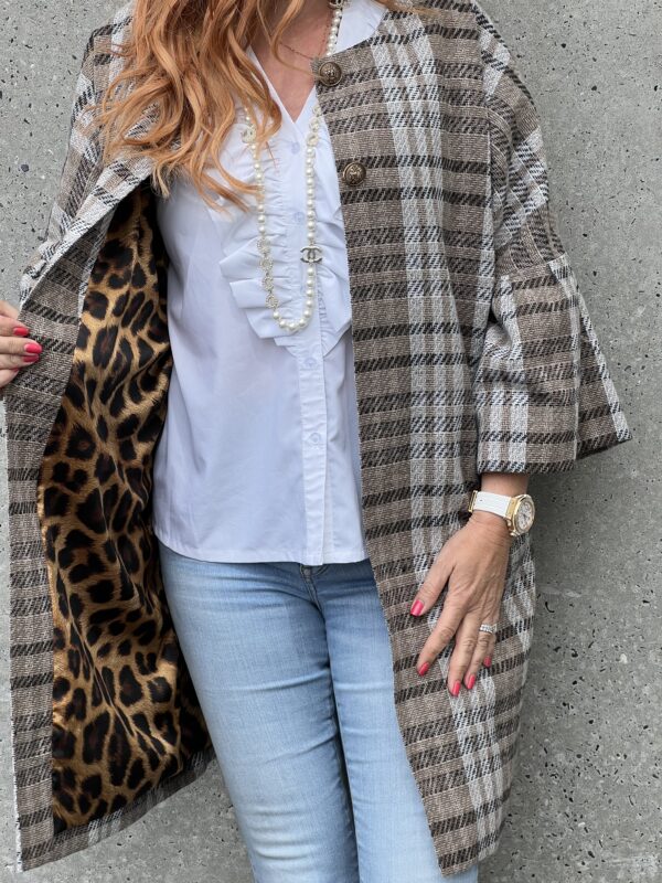 Alberte Jakke Brown Mix