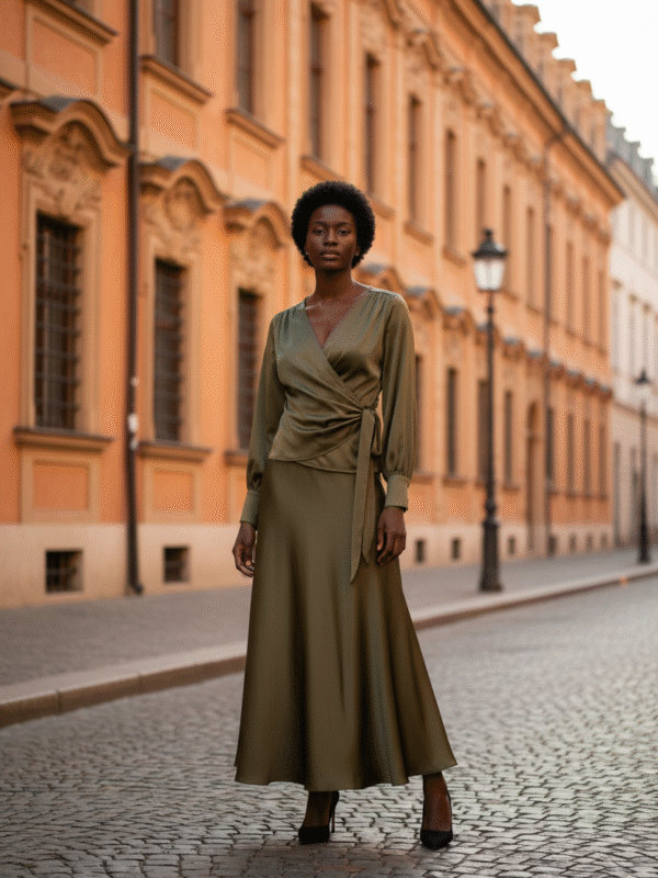 Alberte Jakke Golden Rose Kort