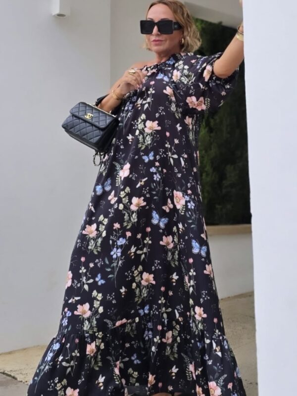 Elisabeth Pure Blå Kjole