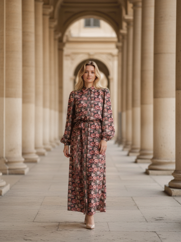 Dorit Kjole Fall Bloom