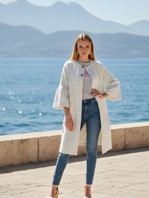 Alberte Jakke White Gold