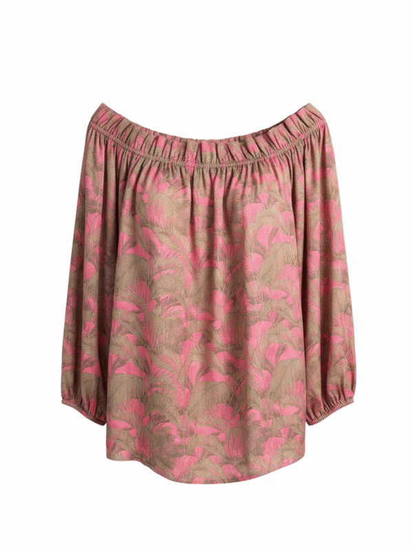 Elisabeth Bluse Pink Palm