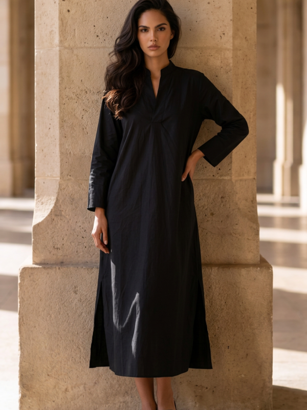 Kaftan Kjole Royal Sort